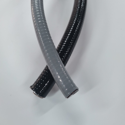 Chine L'UL a énuméré le gris flexible de noir de conduit en métal 0.013inch étanche 100 pieds par petit pain fournisseur