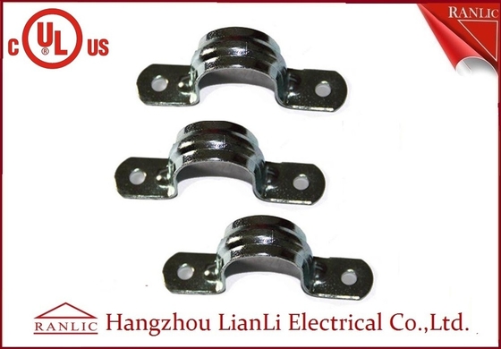 Chine ISO9001 électro EMT galvanisé Straps Clamps avec deux le trou, 3/4&quot; 1&quot; jusqu'à 4&quot; fournisseur