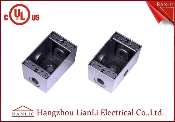 Chine La poudre imperméable de coffret d'extrémité de boîte électrique de bande de 1/2 » 3/4&quot; deux enduite, UL a énuméré fournisseur