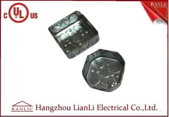 Chine Place et épaisseur en acier Octangular de la boîte de jonction en métal de boîte de débouché 1.6mm fournisseur
