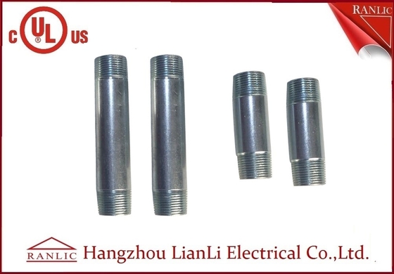 Chine Garnitures de tuyau industrielles galvanisées par 1/2 rigides électriques de mamelon de garnitures de conduit fournisseur