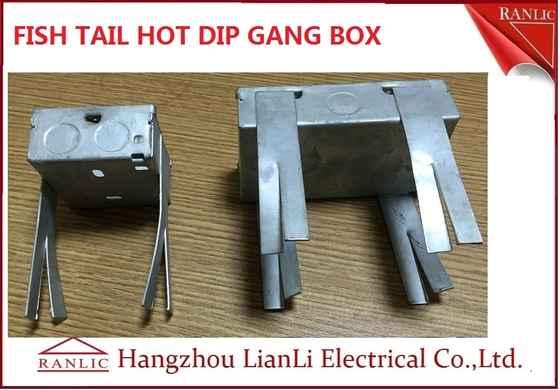 Chine Boîte électrique de bande de GI de finition d'immersion chaude/boîte électrique de bande 3 pouces par 3 pouces fournisseur