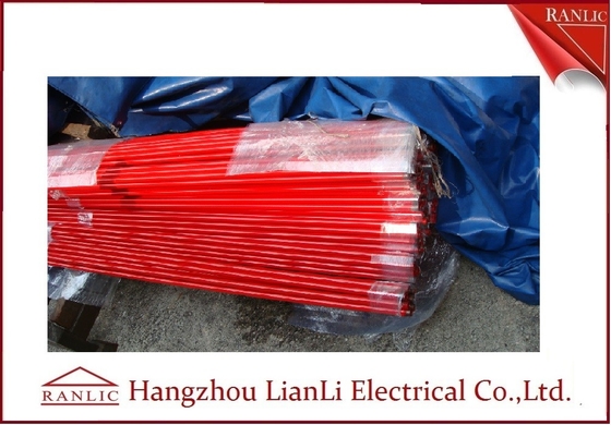 Chine 1/2 » 3/4&quot; PVC a enduit le tuyau électrique rigide 3.05M de conduit dans le vert, orange fournisseur