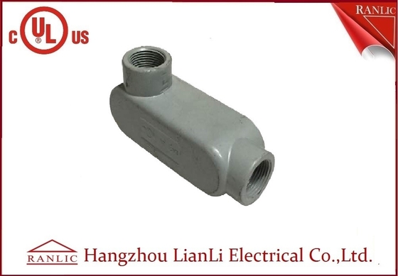 Chine Le gris 3/4 pouce le PVC rigide en aluminium de corps de conduit de 1 pouce a enduit le fil femelle fournisseur