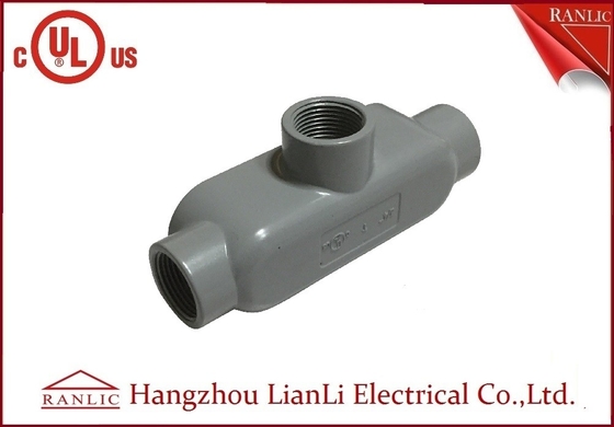 Chine 2&quot; 3&quot; PVC de gris ont enduit le corps en aluminium rigide de conduit avec ou sans des vis fournisseur