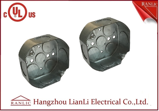 Chine Boîte en acier Octangular électrique de conduit en métal de boîte de débouché 4 pouces * 4 pouces fournisseur
