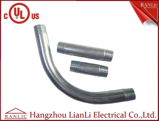 Chine 3/4 électro extrémité galvanisée de 90 de degré du coude IMC garnitures de conduit a fileté fournisseur