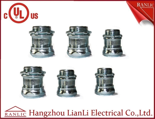 Chine EMT électrique en acier Compression Connector Electro-Gal 1/2 » 3/4&quot; 1&quot; fournisseur