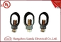 3/8&quot; 1/2 » ont rectifié des accessoires de Rod Clamp Brass Electrical Wiring adaptés aux besoins du client fournisseur