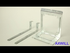 Télescopant l'appui de parenthèse de boîte de support 16 pouces 24 aciers de pouce ont pré galvanisé le système préfabriqué