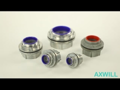 Le zinc le moulage mécanique sous pression EMT Compression Connector que l'UL a énuméré 1/2 » 3/4