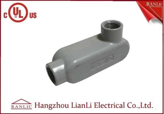 Chine Le PVC standard d'UL a enduit le corps en aluminium de conduit de LL des vis, couleur de gris fournisseur