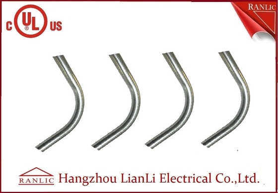 Chine Le PVC d'EMT en acier galvanisé blanc Elbow a enduit les garnitures et les accessoires électriques fournisseur