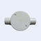 Laiton à quatre voies d'utilisation de pièce de vis de la boîte de jonction de PVC de catégorie d'ABC 20mm 25mm fournisseur
