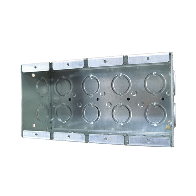 4 épaisseur en acier PreGalvanized 1/2 » 3/4&quot; de la boîte 1.60mm de conduit de bande coups de grâce fournisseur